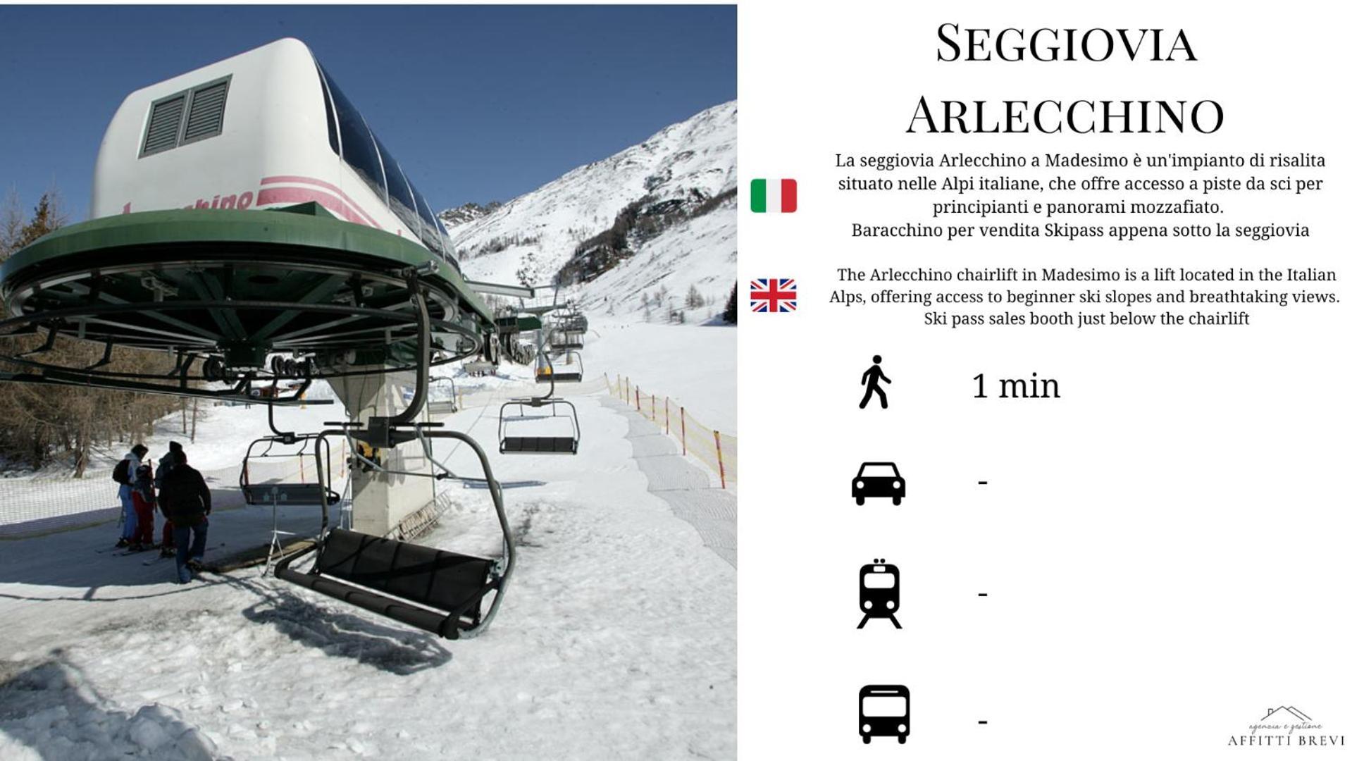 Appartamento Fondo Valle a 1 minuto dalle piste Madesimo Luaran gambar