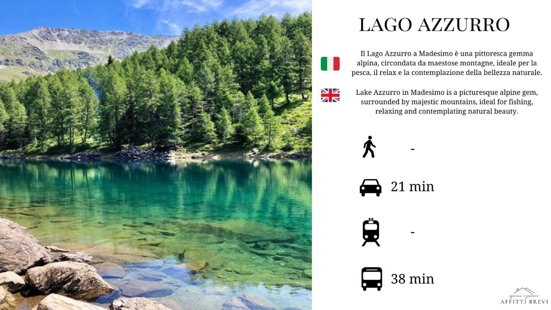 Appartamento Fondo Valle a 1 minuto dalle piste Madesimo Luaran gambar
